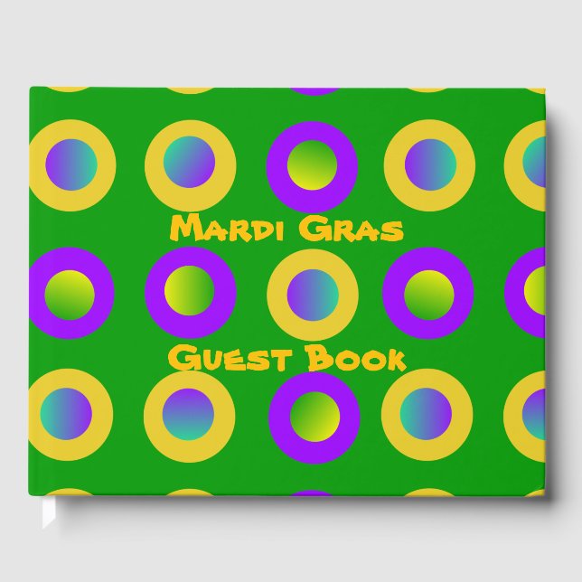 Livre D'or Mardi Gras Pois (Recto)