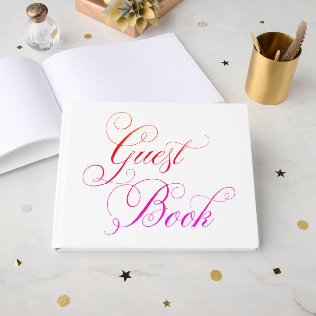 Livre d'or Mariage (Recto ouvert)