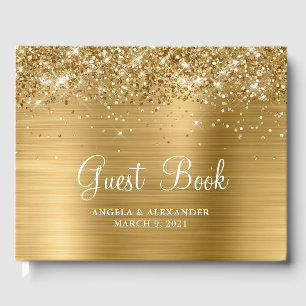 Livre D'or Mariage à huile d'or