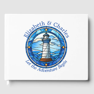 Livre D'or Mariage Adventure Phare Voile Nautique
