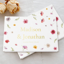 Livre D'or Mariage aux fleurs sauvages
