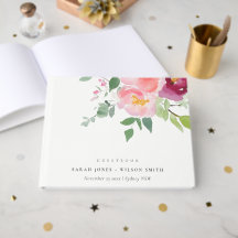 Mariage d'aquarelle Rose rose-bleu