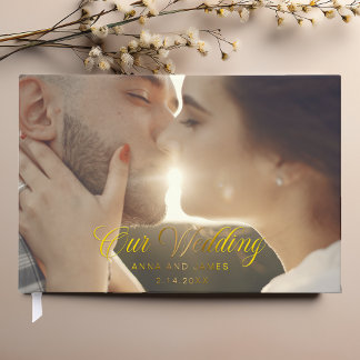 Livre D'or Mariage de calligraphie moderne