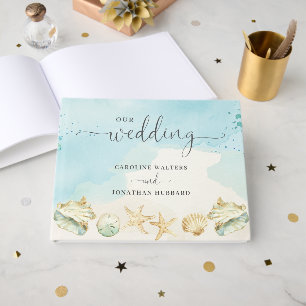 Livre D'or Mariage de destination côtière de plage Ocean