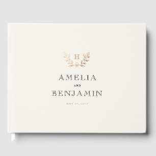Livre D'or Mariage de fleurs de récolte