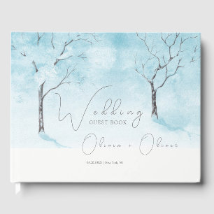 Livre D'or Mariage de fraîcheur d'hiver