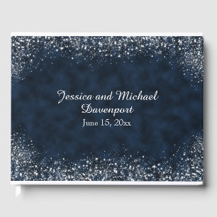 Livre d'or Mariage de la Marine Blue White Stardus