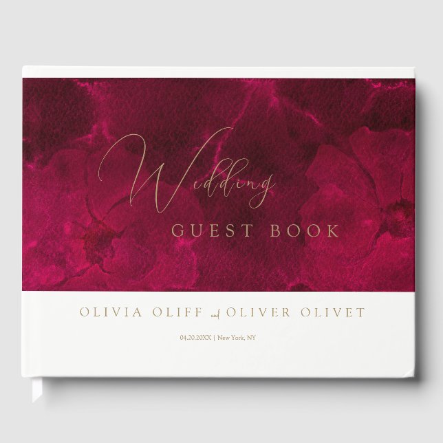 Livre D'or Mariage de la passion bourguignonne (Recto)