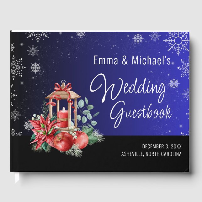 Livre D'or Mariage de Noël (Recto)