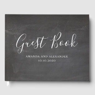 Livre D'or Mariage de tableau de bord. Simple tableau noir. g