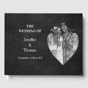 Livre d'or mariage d'Halloween