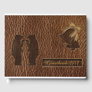 Livre D'or Mariage en cuir