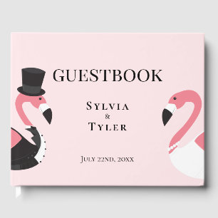 Livre D'or Mariage Flamant rose
