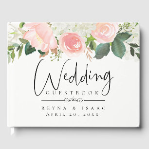 Livre D'or Mariage floral du Jardin de Blush