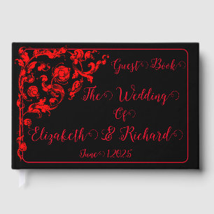 Livre D'or Mariage gothique foncé