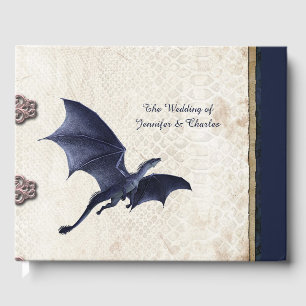 Livre D'or Mariage Imaginaire Blue Dragon