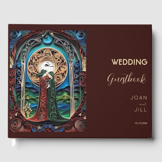 Livre D'or Mariage lesbien (Recto)