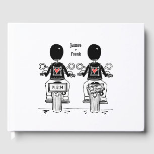 Livre D'or Mariage motocyclette Grooms