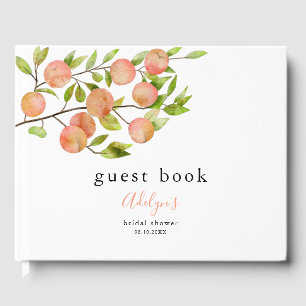 Livre D'or Mariage Peach Fruit