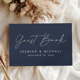 Livre D'or Mariage photo de script naval moderne