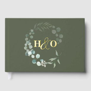 Livre D'or Mariage Photo Eucalyptus Jardin