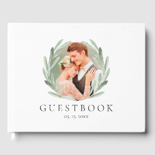 Livre D'or Mariage photo Rustic Olive Branch