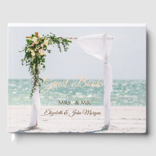 Livre D'or Mariage plage Arbor Floral Mariage