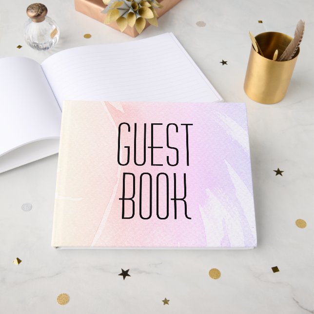 livre d'or Mariage simple (Recto ouvert)