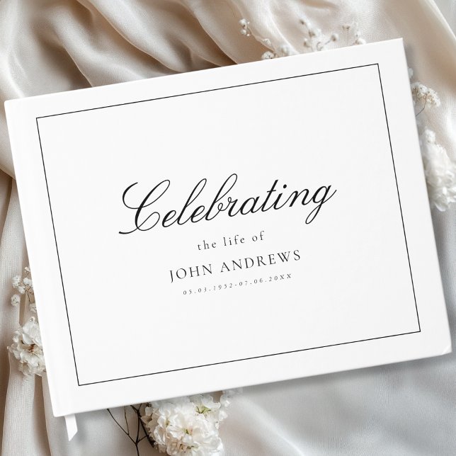 Livre D'or  Memorial "Celebrating life of" White (Memorial "Celebrating life of" White Guest Book)