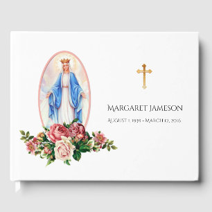 Livre D'or Mémorial funéraire de la Vierge catholique