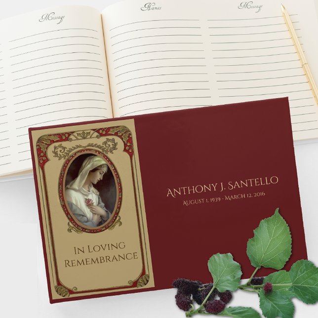 Livre D'or Mémorial funéraire de la Vierge catholique (Créateur téléchargé)