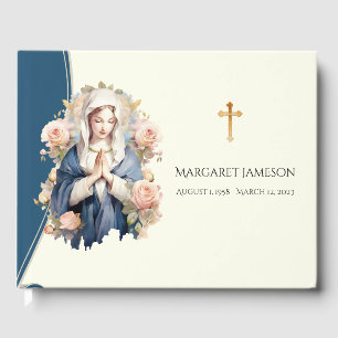 Livre D'or Mémorial funéraire de la Vierge catholique