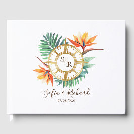 Livre D'or Merci Compass mariage Destination Passport