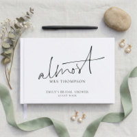 Minimaliste Presque Mme Fête de Mariage