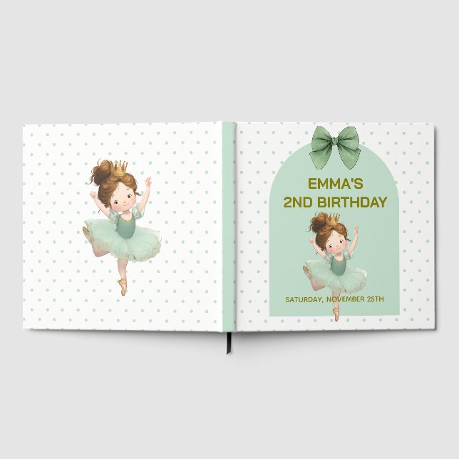 Livre D'or Mint Green Little Princess Ball  (Complet)