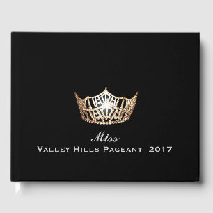 Livre d'or Miss America Gold Crown Pageant