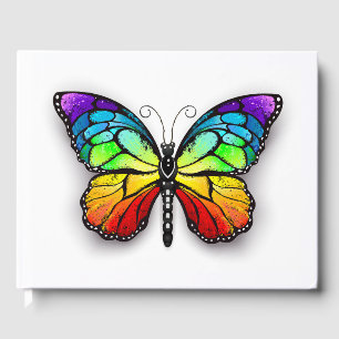 Livre D'or Monarque papillon arc-en-ciel
