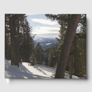 Livre D'or Montagnes Madison en hiver dans le Montana