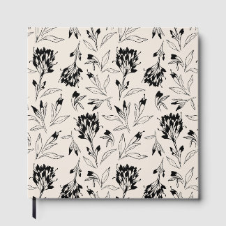 Livre D'or Motif de dessin botanique floral minimaliste moder