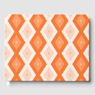 Livre D'or Motif diamant orange
