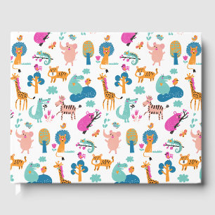 Livre D'or Motif Safari Animaux