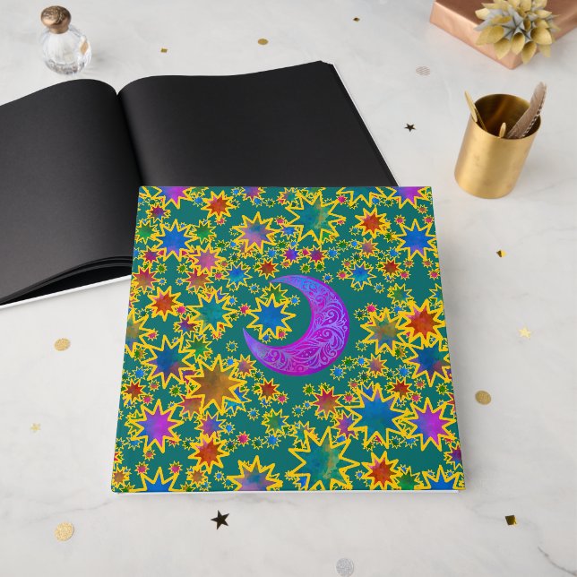 Livre D'or Mystic Moon Twilight (Recto ouvert)