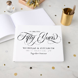 Livre D'or Noces de Mariage Script 50 Ans de Mariage