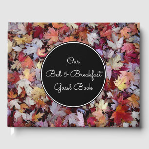 Livre D'or "Notre Bed & Breakfast Guest Book" + Feuilles d'au