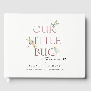Livre D'or Notre Petite libellule rose Bug N'Importe Quel Âge