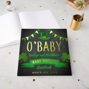 Livre D'or O'Baby St. Patrick's Day Baby shower Real