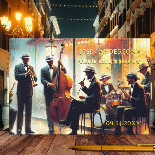 Livre D'or Orchestre de Jazz Artistique Musique Anniversaire