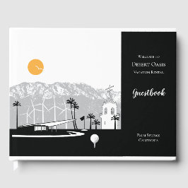 Livre D'or Palm Springs Home Guestbook sur mesure