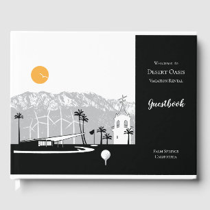 Livre D'or Palm Springs Home Guestbook sur mesure