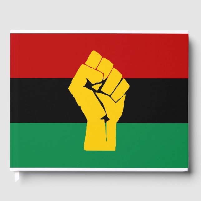 Livre D'or Pavillon panafricain Black Power (Recto)